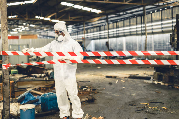 Professional Crime Scene Cleanup technician working in Mill Valley, CA